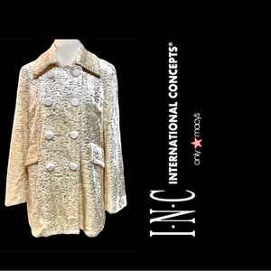 Gorgeous Double Breasted Pea Coat from INC